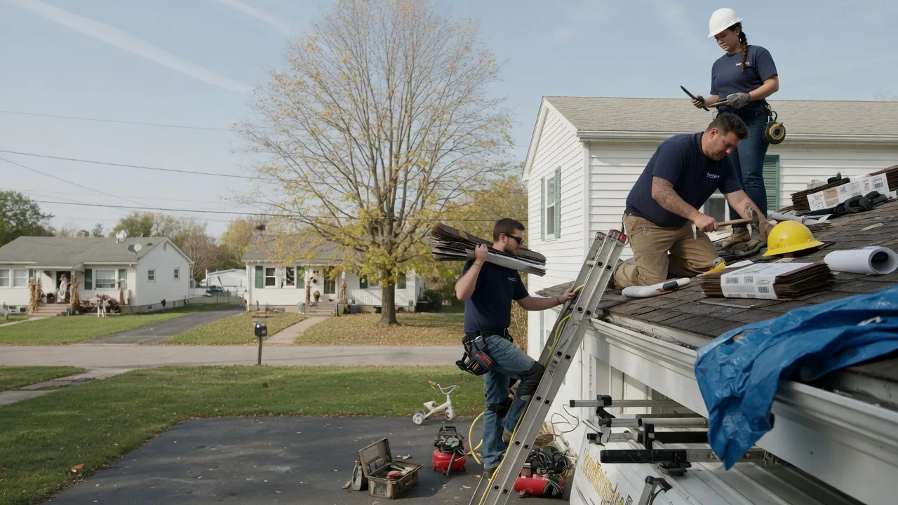 Local Roofing Contractors in Combined Locks, WI near me